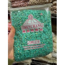 Стрази АВ непрозорі 6 мм бірюза 10 000 шт