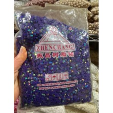 Стрази АВ непрозорі 6 мм темно фіолет 10 000 шт