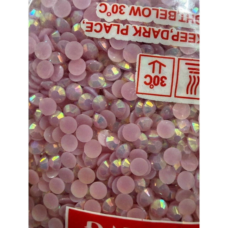 Стрази АВ непрозорі 6 мм бузкові 10 000 шт