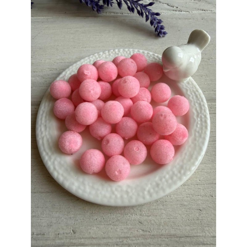 Намистини " Бархатні № 2 " 10 мм рожеве омбре 250 грам