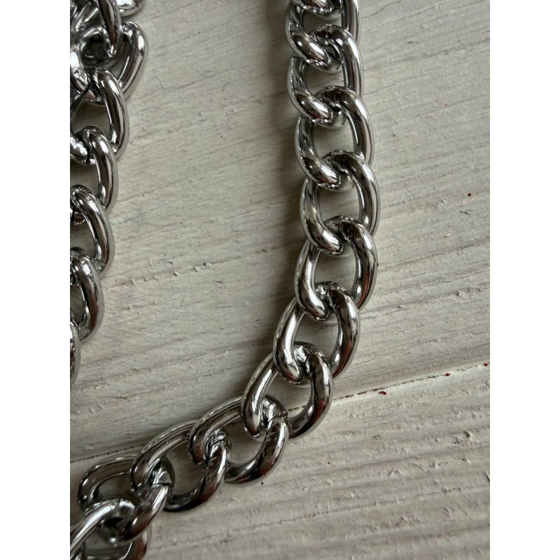 Комплект Ланцюжок з карабіном № 29, срібло 120 см