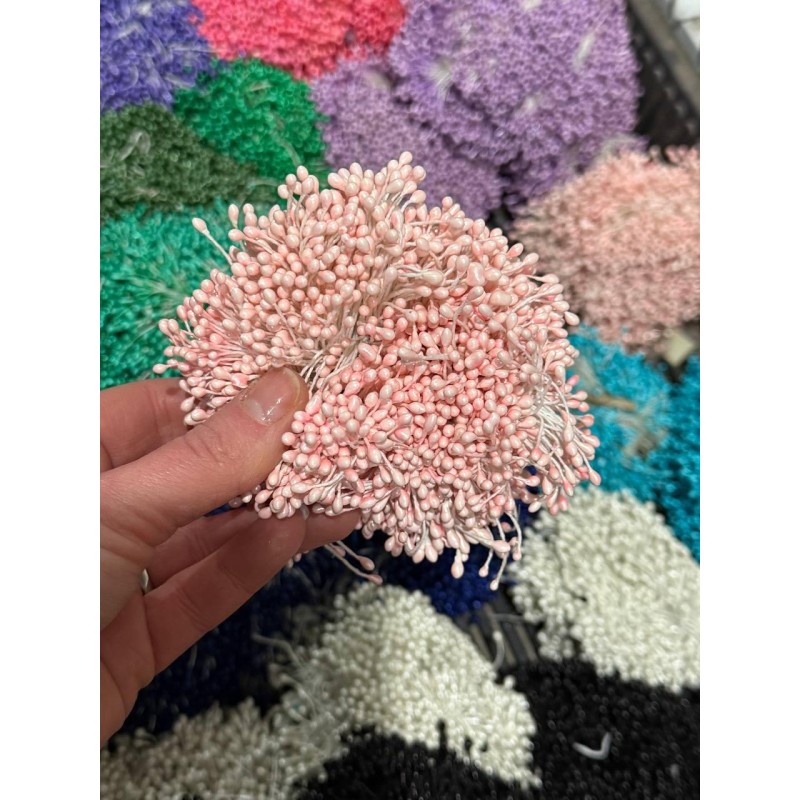 Тичинки двосторонні, світло персикові 1650 — 1700 ниток