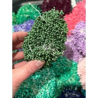 Тычинки двухсторонние , оливковые 1650 - 1700 нитей