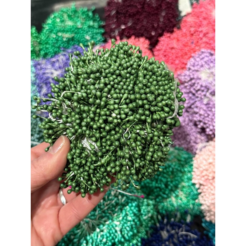 Тичинки двосторонні, оливкові 1650 - 1700 ниток