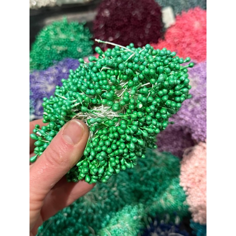 Тичинки двосторонні, зелені 1650 - 1700 ниток