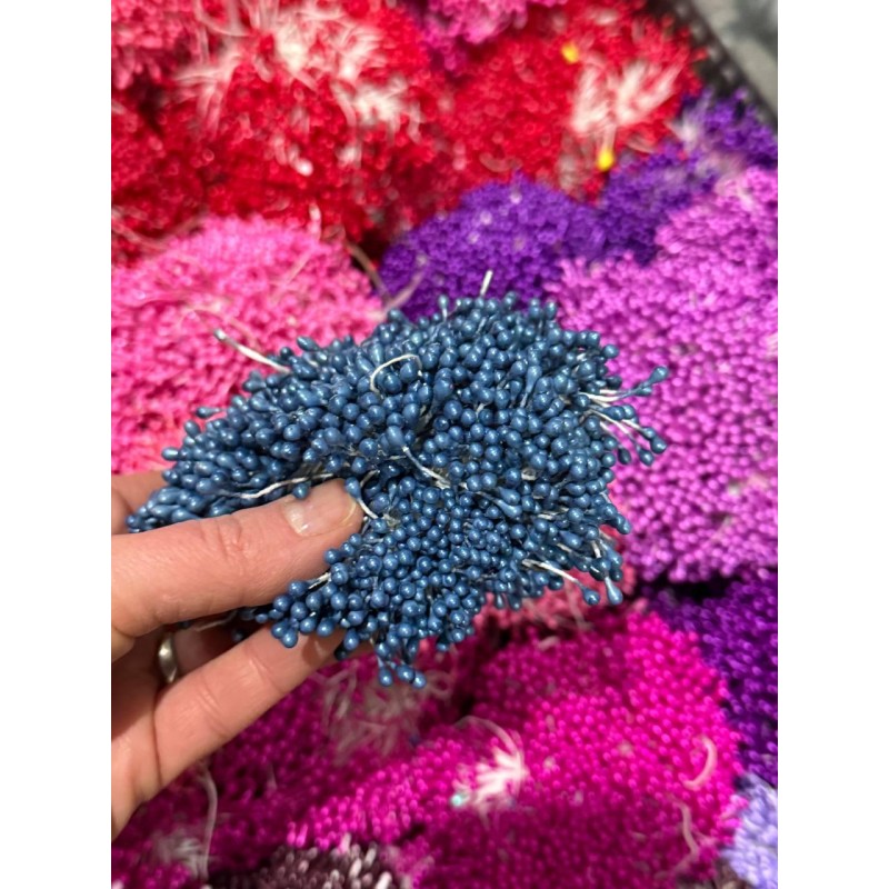 Тичинки двосторонні, сині 1650 - 1700 ниток