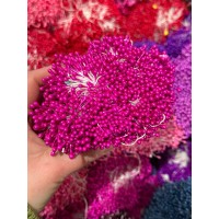 Тичинки двосторонні, малинові 1650 - 1700 ниток