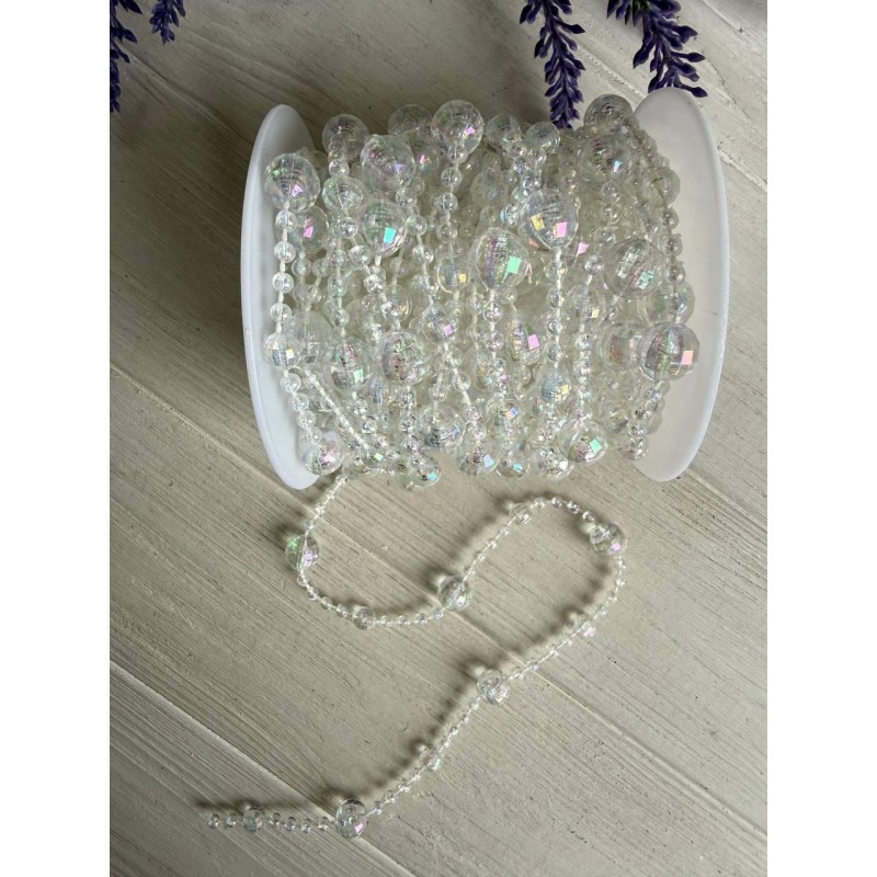 Намисто на нитці круглі " 653 "  хамелеон АВ 10  метрів