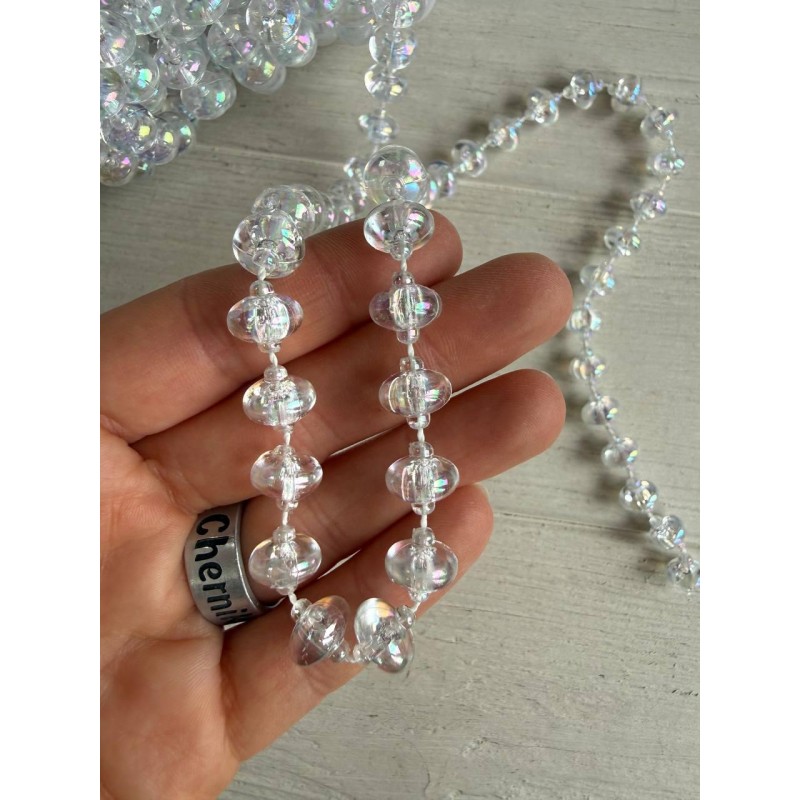 Намисто на нитці сфера " 656 "  хамелеон АВ 10  метрів