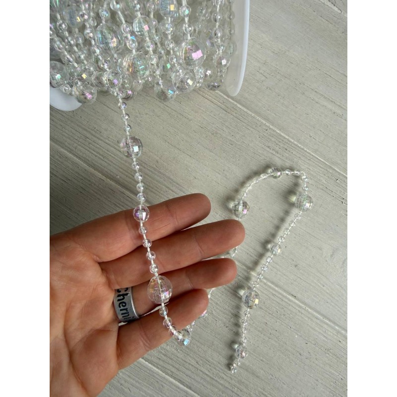 Намисто на нитці круглі " 653 "  хамелеон АВ 10  метрів