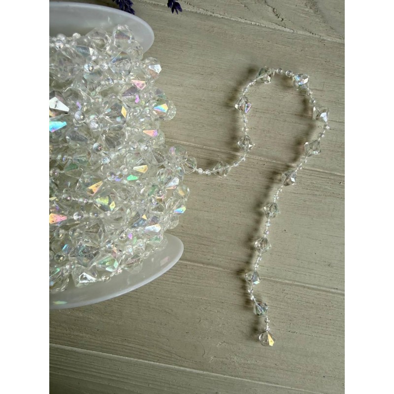 Намисто на нитці Ромб АВ 10 метрів