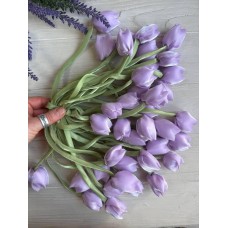 Тюльпан бант шифоновий фіолетовий 100 шт