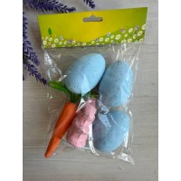 Яйця  пенопластові з кроликом