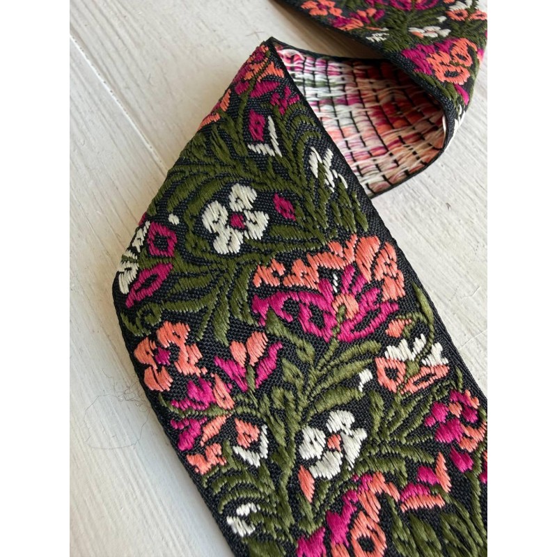 Тасьма жакардова з орнаментом " 19878 " 5 см ,  22.5 метри