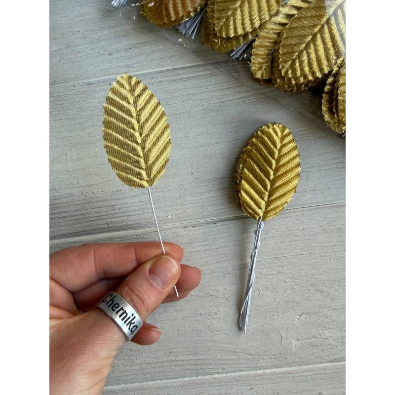 Листя золоте 144 шт