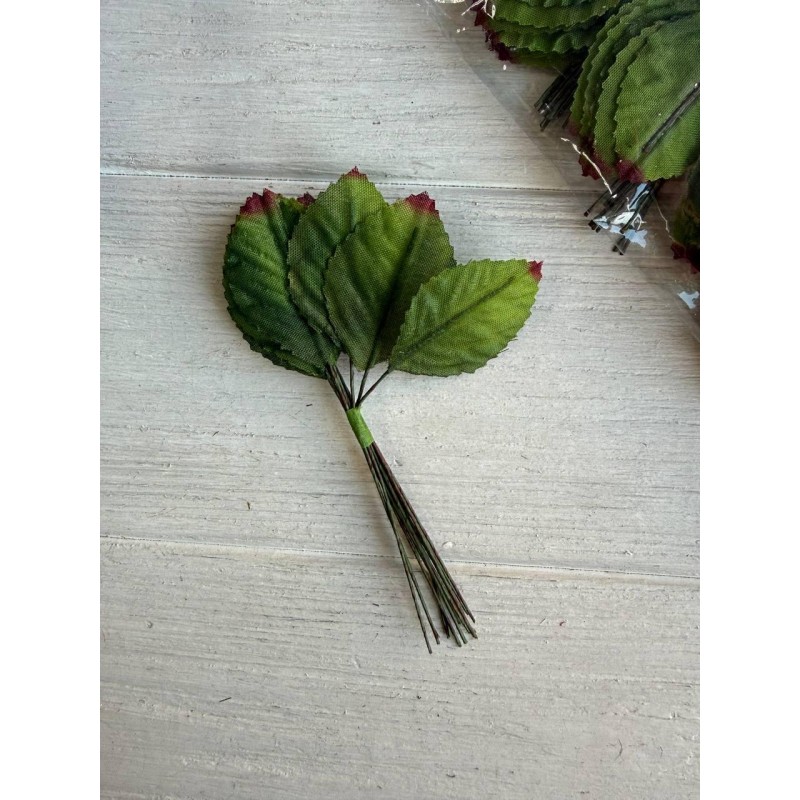 Листя дрібне зелене 144 шт