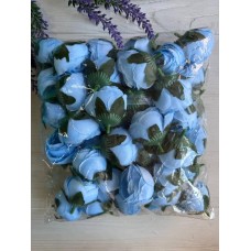 Бутон Півонії No3 небесно-блакитний 50 шт