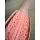 Мереживо 3 см " Тонке 328 " персиково рожеве   45 метрів