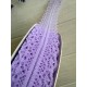 Мереживо 3 см " Тонке 328 " фіолетове  45 метрів