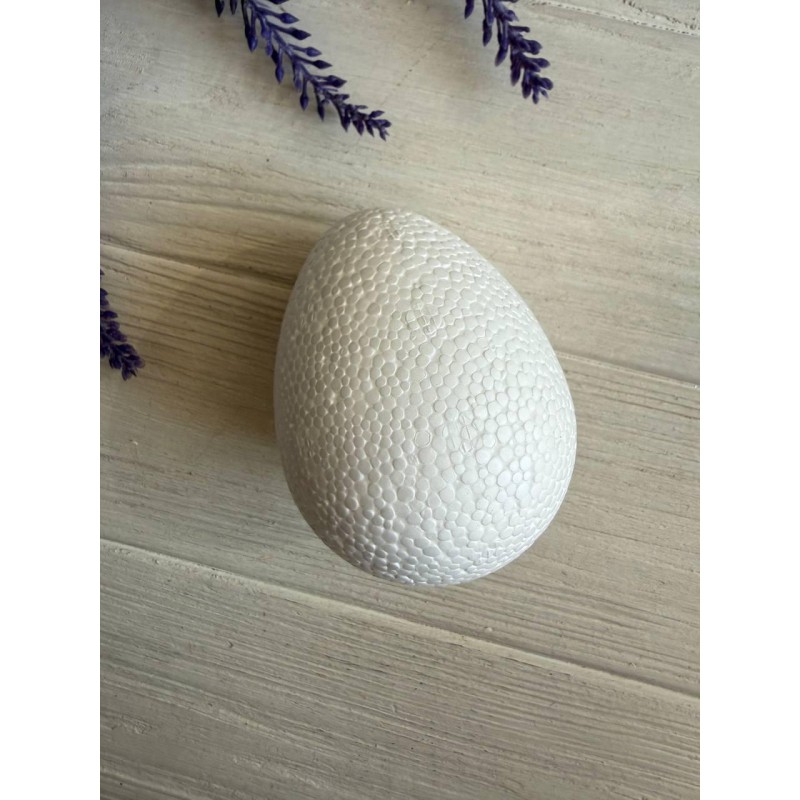 Яйця пенопластові 8*6 см 10 шт