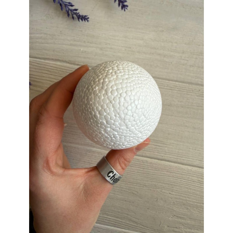 Яйця пенопластові 8*6 см 10 шт