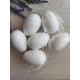 Яйця пенопластові 9,3 * 6,4 см  6 шт