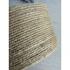 Стрічка мішковина  4 см натуральний 10 метрів