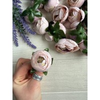 Бутон Півонія No3, пудра 50 шт