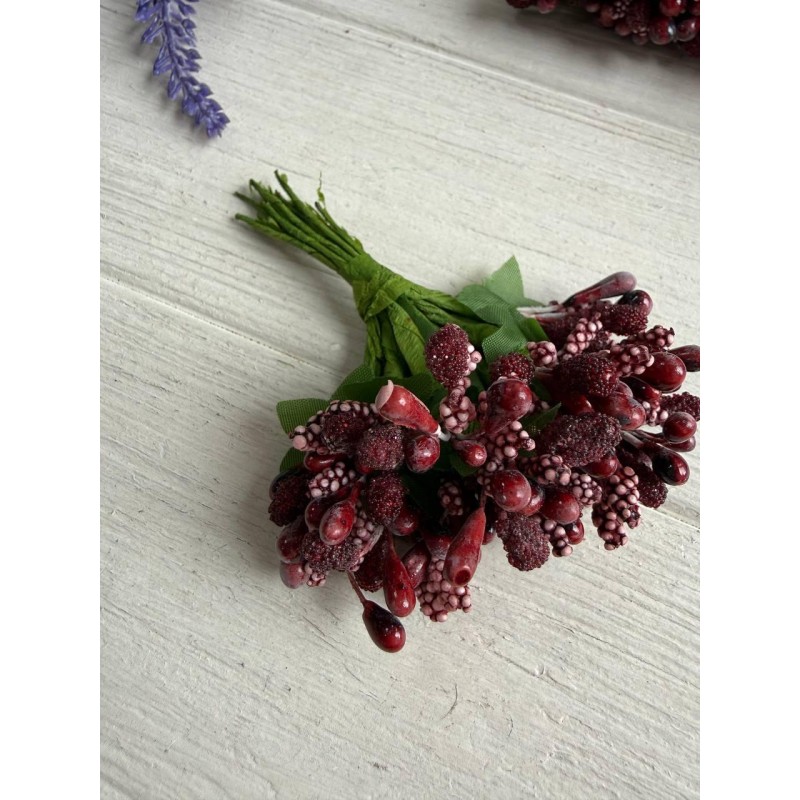 Додаток звичайний бургунди 12 шт