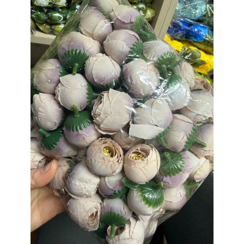 Бутон Півонія " Маленький" No 4 пудра 100 шт