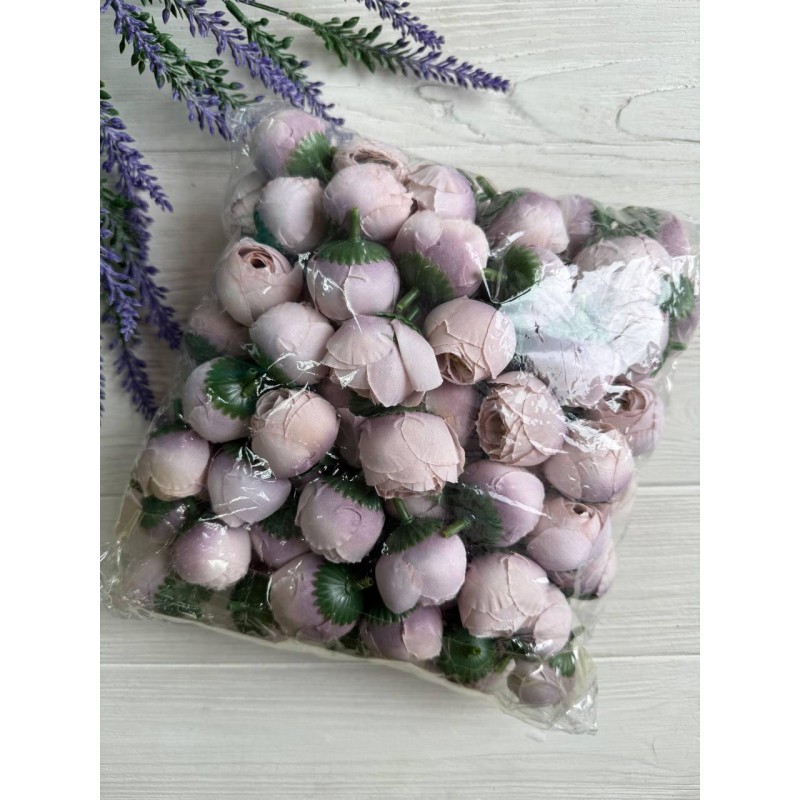 Бутон Півонія " Маленький" No 4 пудра 100 шт