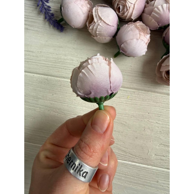 Бутон Півонія " Маленький" No 4 пудра 100 шт
