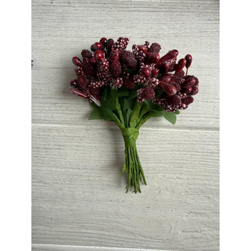 Додаток звичайний бургунди 12 шт