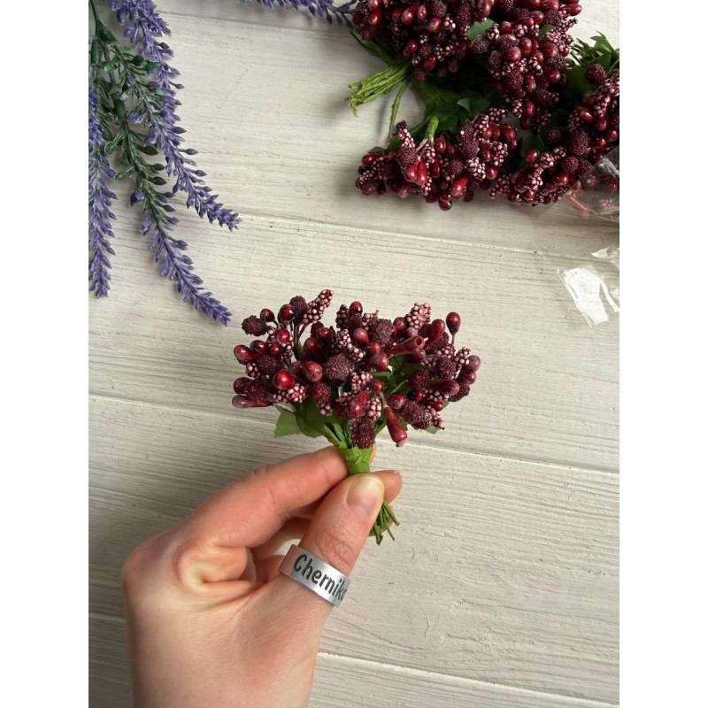 Додаток звичайний бургунди 12 шт