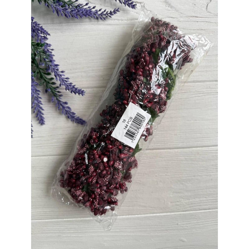 Додаток звичайний бургунди 12 шт