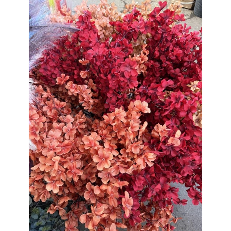 Сакура ветка " Длинная 30471 "  оранжево коричневая 1 шт