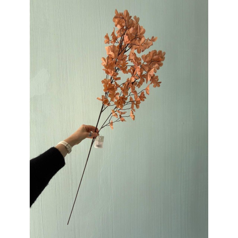 Сакура ветка " Длинная 30471 "  оранжево коричневая 1 шт