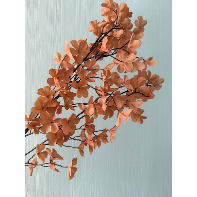 Сакура ветка " Длинная 30471 "  оранжево коричневая 1 шт