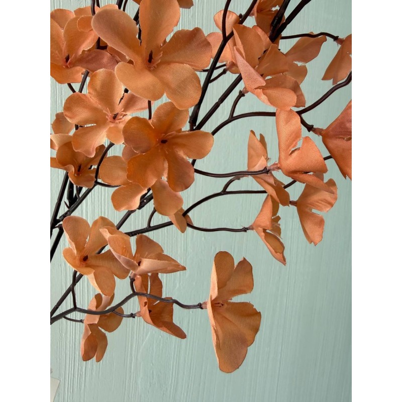 Сакура ветка " Длинная 30471 "  оранжево коричневая 1 шт
