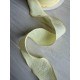 Стрічка  4 см " Хвиля " світло жовта   9 метрів
