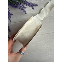 Стрічка  4 см " Хвиля " молочна 9 метрів