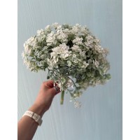 Зелень с цветами " 30660  " белая