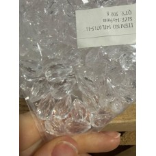 Намистини  " Крапля 14 мм "  прозорі 500 грамів