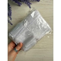 Мешочки из органзы 7*9 см  ,  белые    упаковка 100 шт