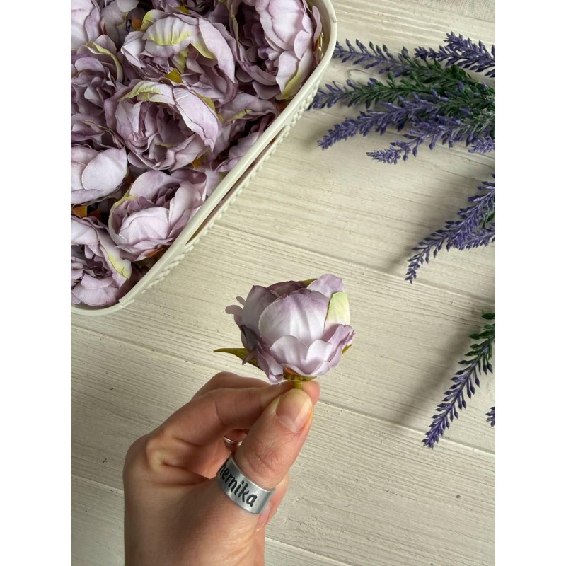 Пион кудрявый №2 головка  фиолетовая пудра 25 шт