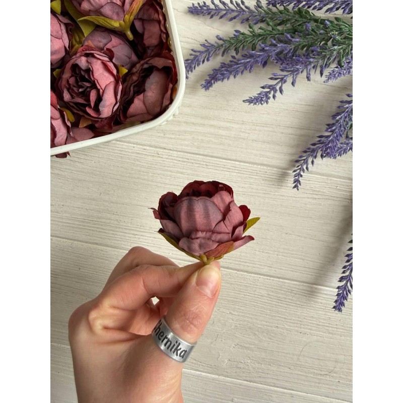 Півонія кучерява №2 головка марсала 25 шт