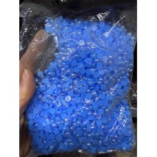 Напівперлини 6 мм  небесні АВ  250 грамів