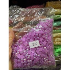 Напівперлини 8 мм , темно бузкові АВ   250 грамів