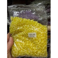 Полужемчуг  6 мм желтый  250 грамм
