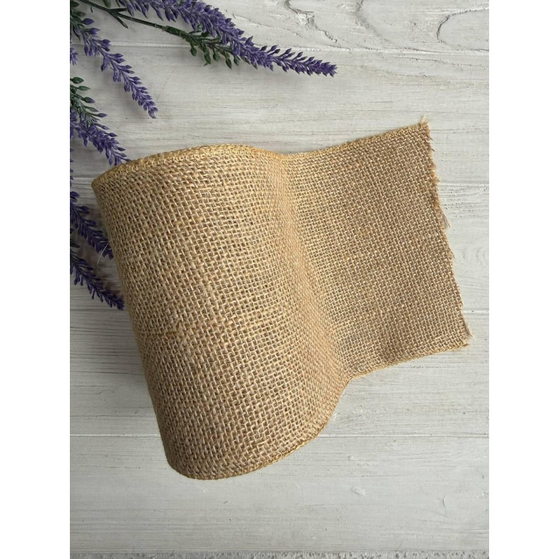 Стрічка мішковина " 16614" 14 см рулон 5 метрів